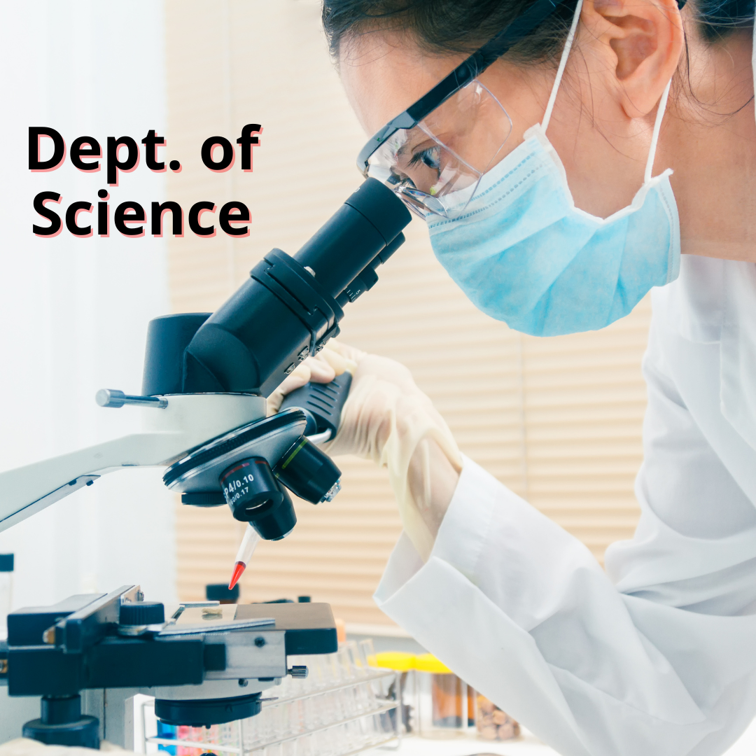 Dept. of Science Dept. of Science